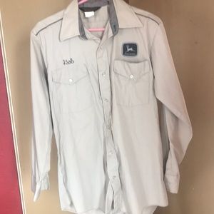 Vintage John Deere Button-up